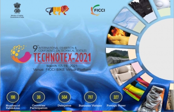 Technotex 2021  a Global Conference and Exhibition on technical textiles from 17th - 19th March 2021