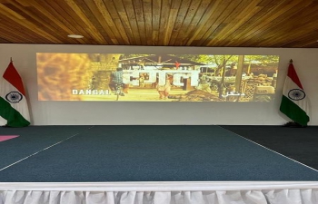 As part of AKAM celebrations under the theme " Unity of the Country ", Embassy screened mainstream Indian cinema " DANGAL " in the Chancery on 05 May, 2023.